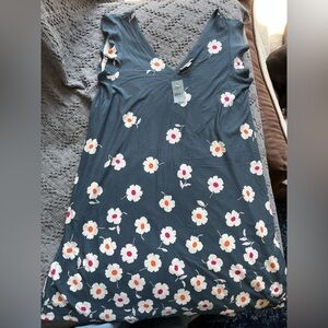 LOFT floral print dress